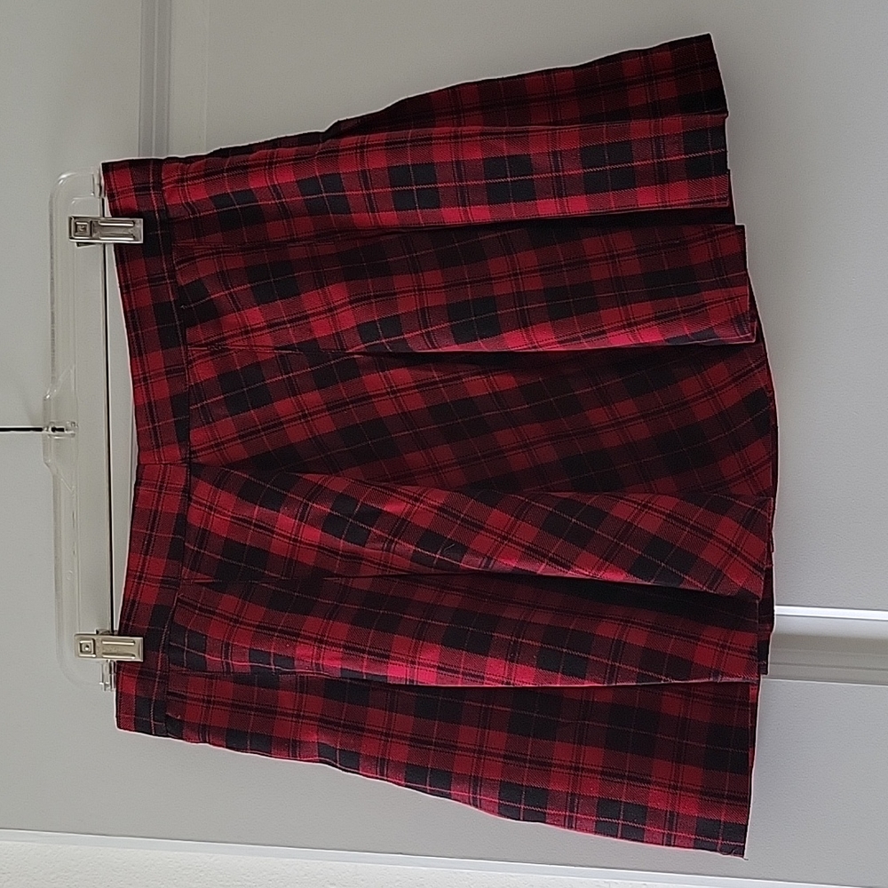 Divided by H&M plaid mini skirt size 10